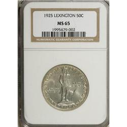 1925 50C Lexington MS65 NGC