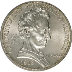 1918 50C Lincoln MS63 PCGS