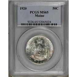 1920 50C Maine MS65 PCGS