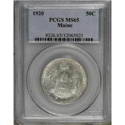 1920 50C Maine MS65 PCGS