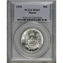 1920 50C Maine MS65 PCGS