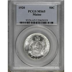 1920 50C Maine MS65 PCGS