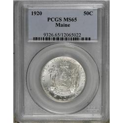 1920 50C Maine MS65 PCGS