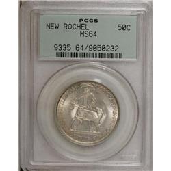 1938 50C New Rochelle MS64 PCGS