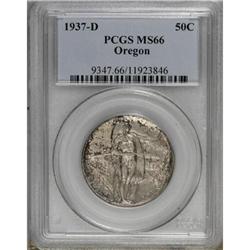 1937-D 50C Oregon MS66 PCGS