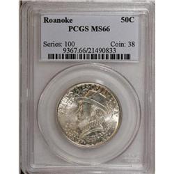 1937 50C Roanoke MS66 PCGS
