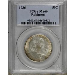 1936 50C Robinson MS66 PCGS