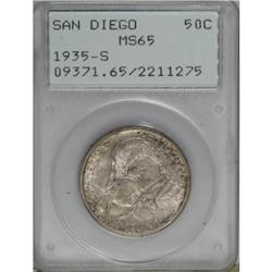 1935-S 50C San Diego MS65 PCGS