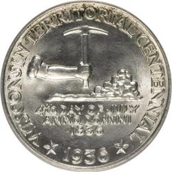 1936 50C Wisconsin MS66 PCGS