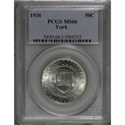 1936 50C York MS66 PCGS