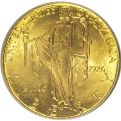 1926 $2 1/2 Sesquicentennial MS63 PCGS