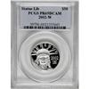 Image 1 : 2002-W P$50 Half-Ounce Platinum Eagle Deep Cameo PR69 P