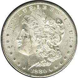 1880/79-CC $1 Reverse of 1878  MS63 NGC