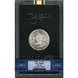 1884-CC $1 MS64 NGC