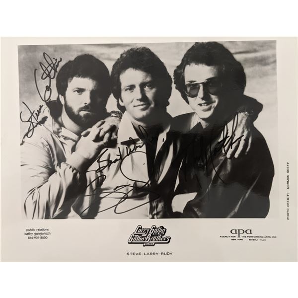 Larry Gatlin and the Gatlin Brothers Signed Photo