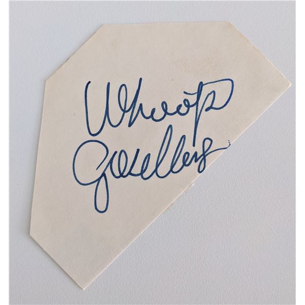 Whoopi Goldberg Signature Cut