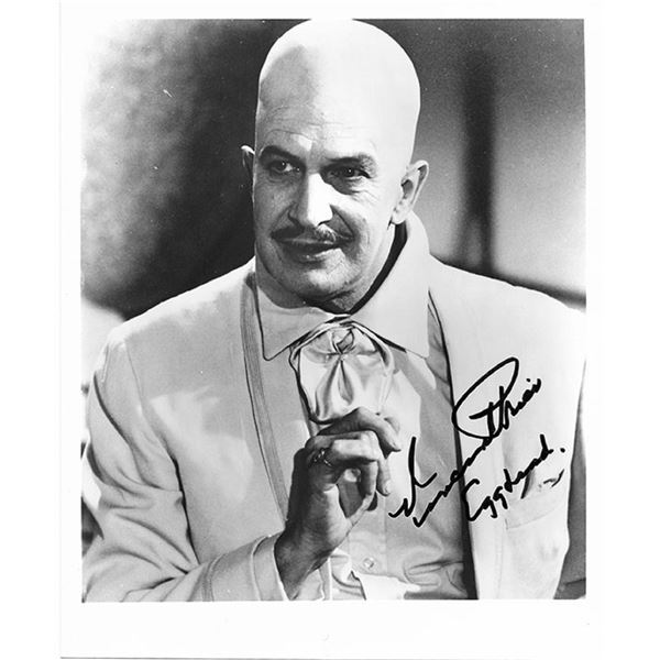 Vincent Price signed photo