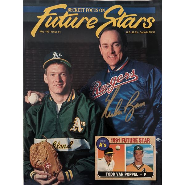 Nolan Ryan signed 1991 Future Stars Signed Magazine