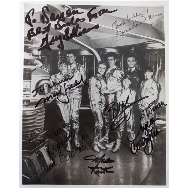 Lost In Space Cast Signed Photo