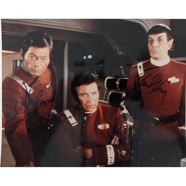 Star Trek Cast Signed Photo