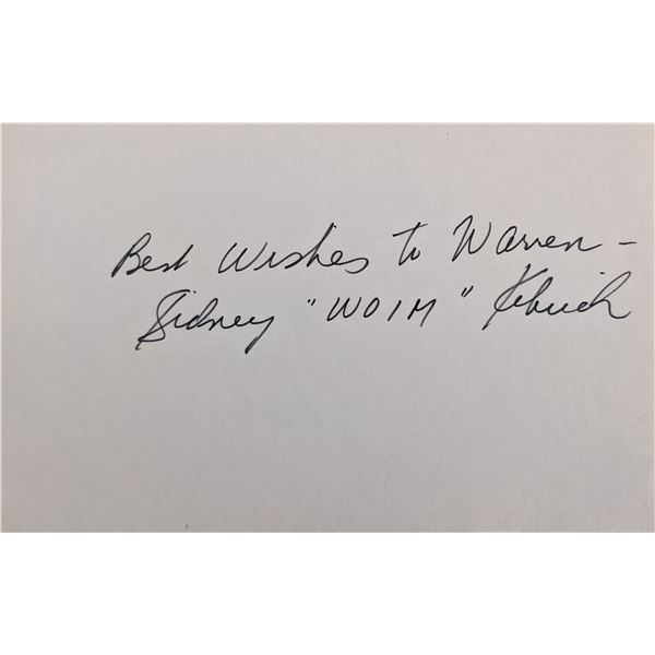 Our Gang Sidney Woim Kibrick Signature Cut