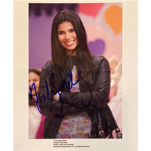 The Game Plan Roselyn SÃ¡nchez signed movie photo