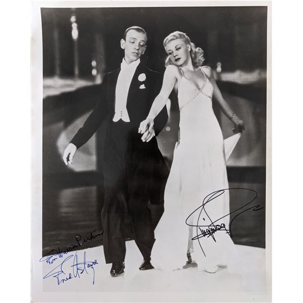 Fred Astaire and Ginger Rogers Signed Photo