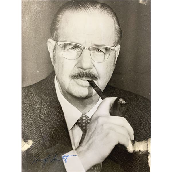 Hugh Scott signed photo