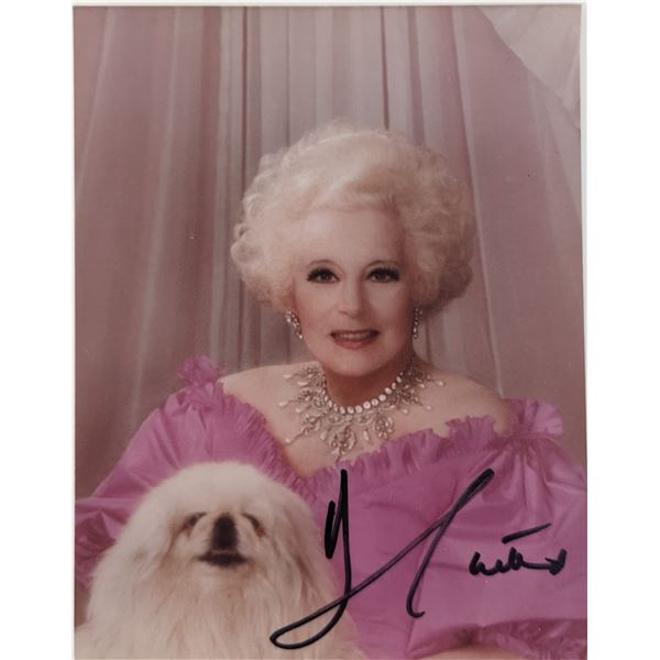Barbara Cartland Signed Photo