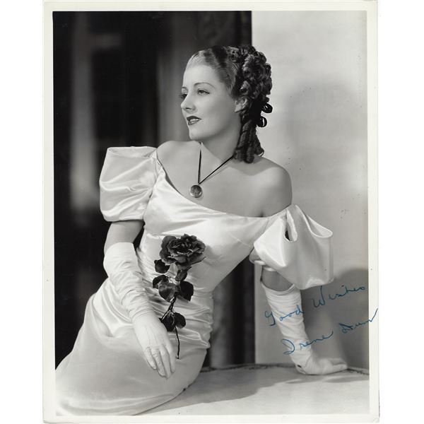 Irene Dunne Signed Photo