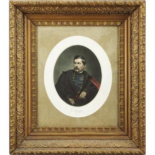 George Mcclellan Color George McClellan: Color Print by Lloyds.