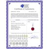 Image 2 : Genuine 2.25 ctw Ruby Necklace 14KT Rose Gold - REF-29V3W