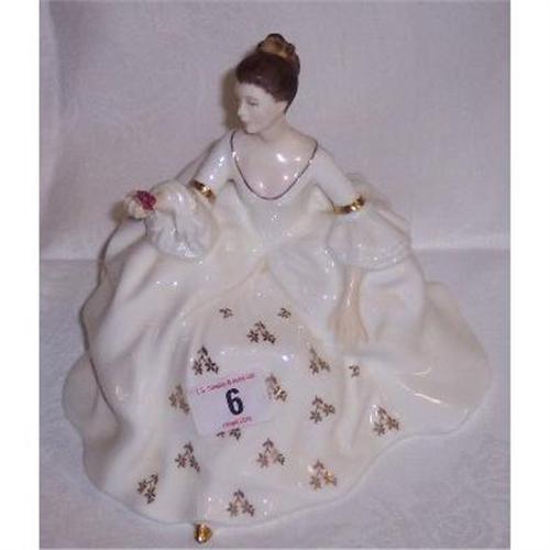 6" ROYAL DOULTON FIGURINE "MY LOVE" HN 2339