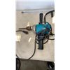 Image 2 : MASTERCRAFT 4 1/2 INCH WET TILE SAW AND MAKITA ELCTRIC DRILL