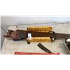 Image 2 : RIDGID C18 HEAVY DUTY CHAIN WRENCH AND RIDGID NO 5 STRAP WRENCH WITH HAND SAWS AND CUSTOM CRAFT SAWZ