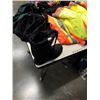 Image 2 : 2 HIGH VIS INSULATED JACKETS SIZE LARGE AND MEDIUM WITH BAG AND KAMIK SIZE 9 STEEL TOE RUBBER BOOTS