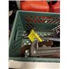 Image 2 : LARGE RIDGID ALUMINUM WRENCH, COPPER PIPE, TOOLS AND JERRY CANS