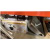 Image 1 : STAINLESS SINK, OFFICE CHAIR (PARTS ONLY) AND ROLLING CART