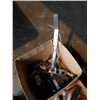 Image 2 : 3 BOXES OF TOOLS AND LIGHT BULBS