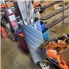 Image 1 : APPROX 14 FT ALL METAL CORRUGATED POOL WITH BRACKETS, NO LINER