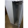 Image 8 : METAL 2 SIDED CABINET - 54 INCHES TALL X 2 FOOT WIDE X 18 INCHES DEEP