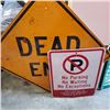 Image 2 : 4 LARGE METAL STREET SIGNS