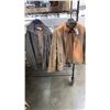 Image 1 : 2 SIZE LARGE LEATHER JACKETS