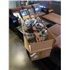 Image 2 : NEW RUSTIC FARMHOUSE BOAT STYLE LANTERN CHANDELIER LIGHT WITH DIMMABLE EDISON BULBS RETAIL $399