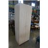 Image 2 : MAPLE FINISH WARDROBE 85 INCHES TALL 32 WIDE 2 FOOT DEEP