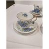 Image 2 : 5 WINDSOR BONE CHINA CUPS AND SAUCERS - MADE IN ENGLAND