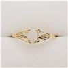 Image 1 : NEW 10KT YELLOW GOLD GENUINE OPAL FILIGREE RING SIZE 6.75 W/ APPRAISAL $1090