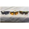 Image 1 : 3 PAIRS NEW RYDERS AERO SUNGLASSES - RETAIL $150