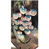 Image 2 : PAINTED ART CENTERPIECE VASE - GRAPES