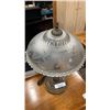 Image 2 : VINTAGE TABLE LAMP W/ GLASS SHADE